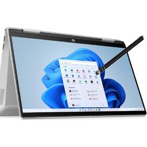 HP Pavilion Touch 14 2-in-1 Convertible Laptop 14.1in Full HD in Silver Intel 10-core i5-1235U up to 4.3Ghz 256GB SSD 8GB DDR4 WiFi BT Webcam HDMI (14-DY2 - Renewed)