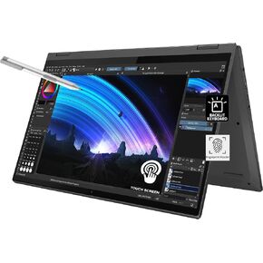 Lenovo IdeaPad Flex 5 5i 2-in-1 Laptop (15.6" FHD Touchscreen, Intel Core i7-1165G7, 16GB RAM, 1TB SSD, IST Active Stylus), Convertible, Fingerprint, Backlit KB, Wi-Fi 6, Webcam, Win 11 Home, Gray