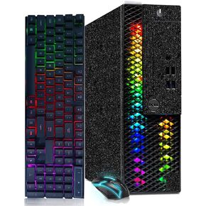 Dell RGB Gaming Desktop Computer, Intel Quad Core I5-6500 up to 3.6GHz, GeForce GT 1030 2G GDDR5, 32GB Memory, 1T SSD, RGB Keyboard & Mouse, 600M WiFi & Bluetooth 5.0, Win 10 Pro (Renewed)