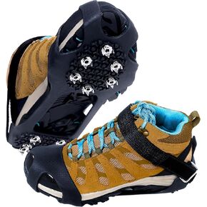 Crampons, Ice Cleats for Shoes and Boots - Ice Grips for Snow and Ice