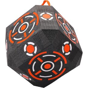 LWANO Multi-Sided Archery Target Block - High Polymer Fiber Bow & Arrow Target with Lightweight Handheld Design