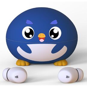 Kids Earbuds, Adorable Koala Bluetooth Headphones for Kids, 85dB Volume Limited, Built-in Mic, 30H Playtime, Safe Material, Lightweight, Touch Control, Earbuds for School Kids,with 3* Earcips(S,M,L)
