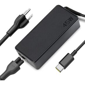 45W USB C Charger Compatible with Hp/Dell/Lenovo/Acer chromebook/Asus/Samsung/Sony Charger Fast Charging Type C HP Spectre X360 13 Elite X2 AC Adapter Power Cord Supply