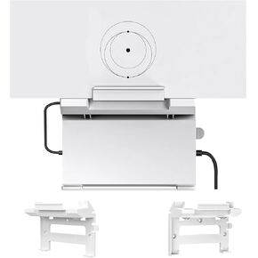 Starlink Gen 3 Router Mount, Starlink Router Mount, Starlink Gen 3 Router Wall Mount, Starlink Router Wall Mount, Router & Power Supply Mounting Kit V3 Utr-32, 2 in 1 Brackets Holder, White
