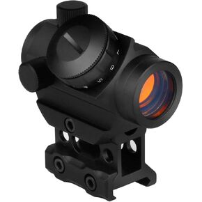 Beileshi Red Dot Sight, 4 MOA Compact Red Dot Gun Sight Rifle Scope with 1 inch Riser Mount