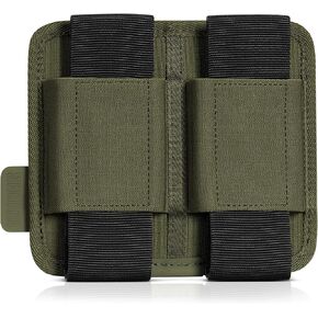 Savior Equipment Tactical Rifle Mag Pouch 5.56mm 7.62mm Carbine Softshell Mags Holder Storage Universal Magazine Carrier, Elastic Band to Hold Tight, Hook-Backed Panel