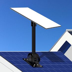 Starlink Gen 3 Adjustable Roof Mount Kit, Starlink Heavy Duty Mounting Bracket for Gen3 / V3 Standard Dish, Compatible with Starlink Internet System, Starlink GEN3/V3 Accessories