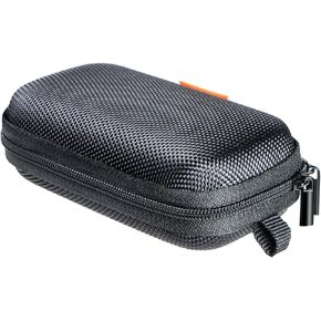 GLCON Rectangle Small Hard EVA Case - Portable Protection Earbud Case Zipper Pouch for Headset, Earphone, Flash Drive, Charging Cable, Key - Mesh Inner Pocket Durable Exterior Universal Carrying Bag