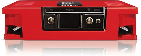 1-Ch. Vehicle Audio Bass Amplifier - 3000Watts High-Powered Mono Bass Amplifier w/Subsonic Filter and Low Pass Filter Stable at 1 ohm, LED Indicators, Sound Specialization, Red - BANDA BEAT3000.1RED in Kuwait