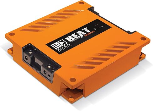 1-الفصل. مضخم صوت جهير للسيارة - مضخم صوت أحادي بقوة 3000 واط مع فلتر دون سرعة الصوت وفلتر تمرير منخفض ثابت عند 1 أوم، مؤشرات LED، تخصص الصوت، أحمر - BANDA BEAT3000.1RED in Kuwait