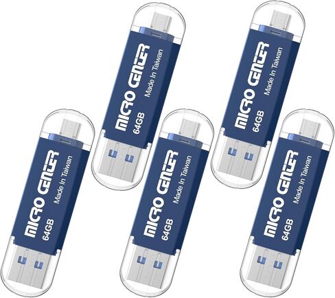 محرك أقراص فلاش INLAND Micro Center فائق السرعة 2 في 1 سعة 512 جيجابايت من النوع C وOTG USB 3.0 من النوع A محركات أقراص فلاش مزدوجة محرك أقراص الإبهام لتخزين ذاكرة الصور للهواتف الذكية التي تعمل بنظام Android وأجهزة الكمبيوتر اللوحية MacBook والكمبيوتر ال in Saudi Arabia