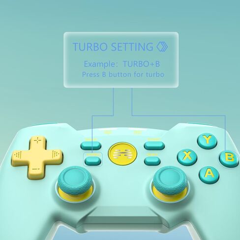 BEITONG BAT4 Wireless PC Game Controller,Dual Vibration Retro Gamepad Joystick for Windows 7 8 10 11/Steam/Simulators/Android TV Gaming (Bat 4 (Ice Cream)) in Saudi Arabia