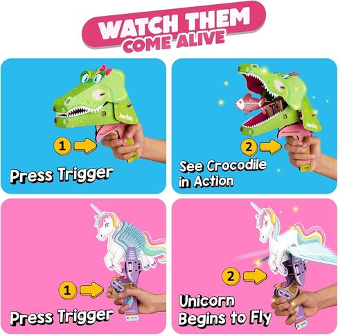 Smartivity 2in1 Animals I Dragon & Flying Dinosaur I Fun STEM Toys for Kids 6-12 Years Old | Birthday Gifts for Boys & Girls | DIY Science Kit for Kids 6,7,8,9,10,11,12 I Educational Game in Kuwait