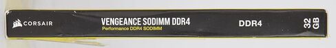 Corsair Vengeance SODIMM 32GB (1x32GB) DDR4 2666 C18 1.2V for Intel 9th & 10th Gen Systems, Black in Saudi Arabia