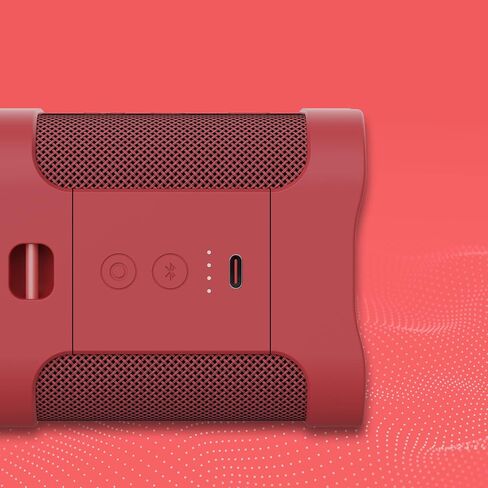 Skullcandy Terrain Mini Wireless Bluetooth Speaker - IPX7 Waterproof Portable with Dual Custom Passive Radiators, 14 Hour Battery, Nylon Wrist Wrap, & True Stereo in Saudi Arabia