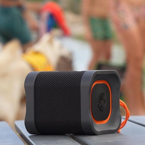 Skullcandy Terrain Mini Wireless Bluetooth Speaker - IPX7 Waterproof Portable with Dual Custom Passive Radiators, 14 Hour Battery, Nylon Wrist Wrap, & True Stereo in Saudi Arabia