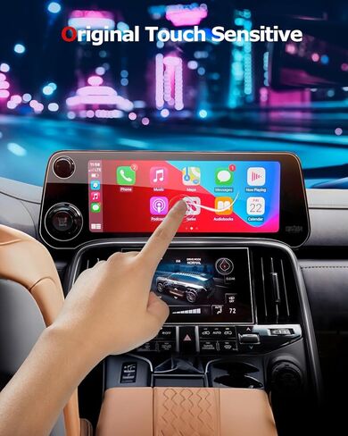 6 Pack Screen Protector For Lexus LX 600 2024 2023 2022,Infotainment Screen & Rear Screen & Lower Screen Film Compatible With LX600 Accessories in Kuwait