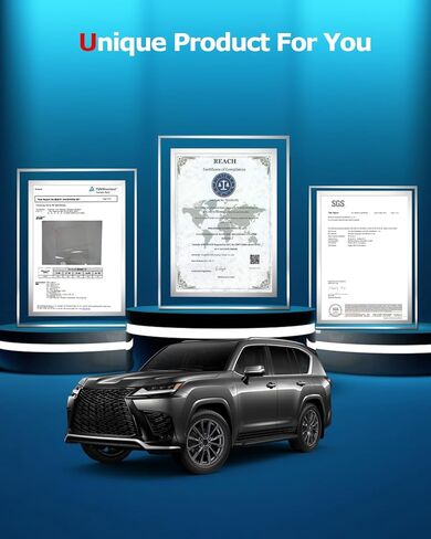 6 Pack Screen Protector For Lexus LX 600 2024 2023 2022,Infotainment Screen & Rear Screen & Lower Screen Film Compatible With LX600 Accessories in Kuwait