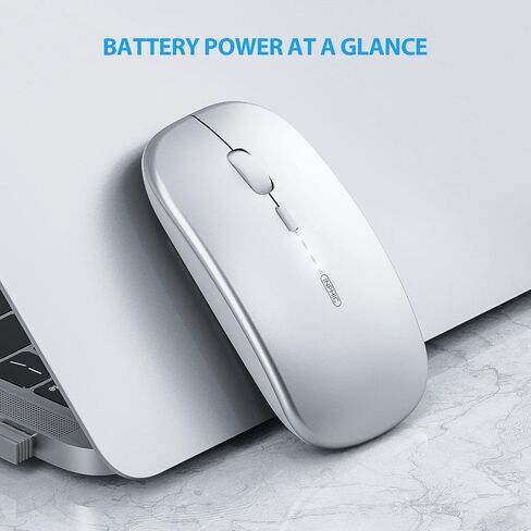 INPHIC Rechargeable Wireless Computer Bluetooth Mouse Tri-Mode in Kuwait