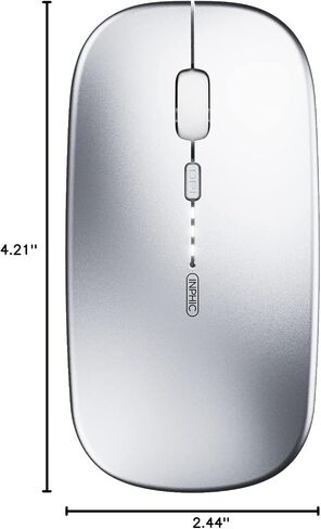 INPHIC Rechargeable Wireless Computer Bluetooth Mouse Tri-Mode in Kuwait