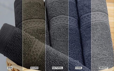 Utopia Towels 8-Piece Premium Towel Set, 2 Bath Towels, 2 Hand Towels, and 4 Wash Cloths, 600 GSM 100% Ring Spun Cotton Highly Absorbent Towels for Bathroom, Gym, Hotel, and Spa (Beige) in Kuwait