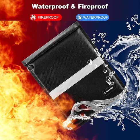 3Pack Faraday Bags for Phones & Tablets & Laptops, Faraday Key Fob Protector Anti-Theft Anti-Tracking, Fireproof & Waterproof Faraday Bag, RFID Signal Blocker Faraday Cage with Reflective Strip in Kuwait