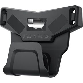 Gun Magnet Mount with Trigger Guard – Strong Magnetic Gun Mount, Rubber-Coated Firearm Holder for Handguns, Pistols, Rifles, and Shotguns – Universal Fit for Home, Car, Bedside, or Cabinet