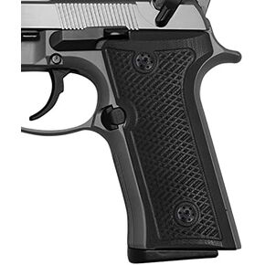 Cool Hand G10 Grips for Beretta Vertec, M9A3, 92X Centurion, Custom Black Screws Included, Aggressive Tactical Slant Texture, 1/4'' Thin, 4 Colors for Your Choice