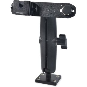 Magnetic CB Mic Hanger,Handheld Radio&Speaker Microphone Holder with Drill Base Mount,Car Radio Holder for Motorola Midland BaoFeng Portable Walkie Talkie CB Radio