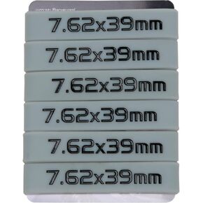 Aolamegs 7.62x39 Magazine Marking Band 6 Pack
