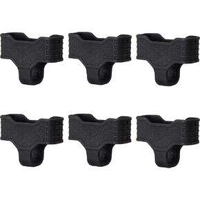 Ideagle 223 Mag Assist Magazine Protector, Pack of 6 Rubber Black Protector