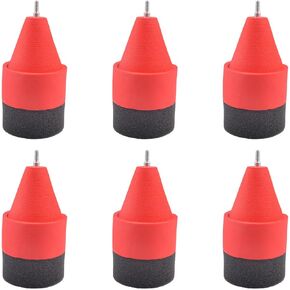 YLS Foam Archery Arrowhead Soft Sponge Arrow Heads Game Practice Broadheads Tips for Archery Combat Game CS Shooting Targeting