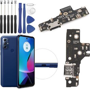 Replacement for Motorola Moto G Play 2023 Charging Port Dock Connector for Moto G Play 2023 XT2271XT2271-5 Charging Port Replacement USB Charger Board Flex Cable Assembly Accessories with Repair Tools