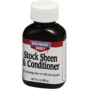Birchwood Casey Easy-to-Use Fast-Drying Gun Stock Sheen & Conditioner for Gun Stock Polishing and Maintenance, 3 OZ Bottle