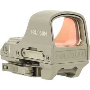 HOLOSUN Green Circle Dot, FDE, Solar Failsafe, Shake Awake (HS510C-FDE-G)
