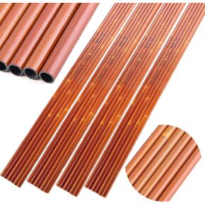 SHARROW 30 Inch Archery Carbon Arrows Shaft ID 6.2mm Spine 500 Carbon Bare Shaft Bamboo Skin for DIY Archery Arrows 6/12/24pcs
