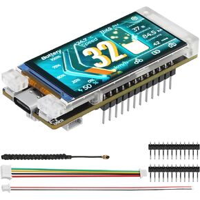 Vision Master E290 Development Board with 2.9" E-Ink Display Screen, SX1262 Chip BLE WiFi ESP32-S3R8 LoRa Module Compatible with Arduino PlatformIO Micpython Meshtastic Raspberry PI IoT（902-928MHz