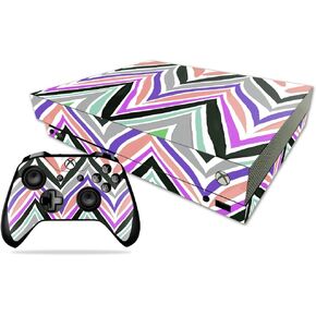 MightySkins Skin Compatible with Microsoft Xbox One X - Pink Present | Protective, Durable, and Unique Vinyl Decal wrap Cover | Easy to Apply, Remove, and Change Styles | Made in The USA