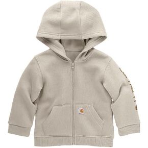 Carhartt Boys' Long-Sleeve Full-Zip Hooded Sweatshirt Hoodie