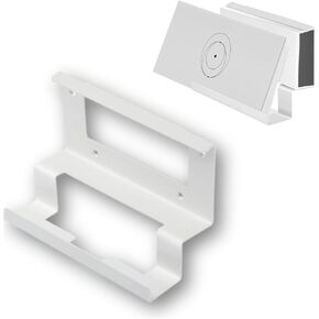 Tesha White Starlink Gen 3 Router Wall Mount, Metal Rack with Installation Accessory for Gen3 Router & Power Supply, 2 in 1 Bracket for Rv, Boat, Office and Home Space Saving