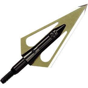 Stinger 2 Blade Arrow Broadhead (Pack of 3), 85-Grain