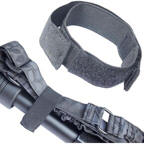 Sentry Strap for Staging | Fast Deployment Sling Keeper | Rifle Sling Strap Retainer Band | Sling Adapter Band for Rifles Deploys When Pulled | Tactical Sling Adapter Wrap with Fast Fastener - 1 Pack.