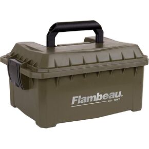 Flambeau Outdoors 7415SB Shotshell Ammo Can, Portable Ammo Storage, Standard