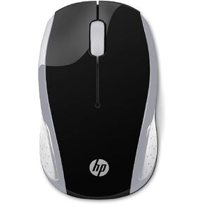HP Wireless Mouse 200 (Black/Silver, 2HU84AA)