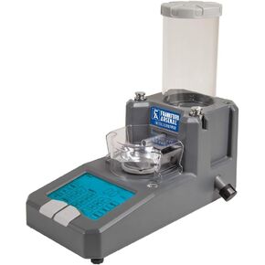 Frankford Arsenal Intellidropper Electronic Powder Measure for Powder Measuring with LCD Display and Free Reloading Database App for iPhone, Windows, and Google,Gray
