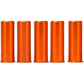 A-ZOOM 12 Gauge SNAP-Cap, Orange, 5PK