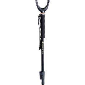 Vanguard Quest M62 Shooting Stick with Rotating Removeable U Shaped Yoke, Quick Flip Leg Locks, Foam Hand Grip