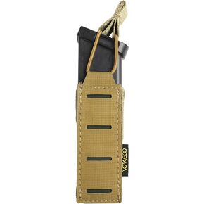 Pistol Molle Mag Pouch Single Double Triple 9mm Tactical Magazine Holder for 40 Calibers Glock 1911 DD21
