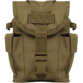 Rothco MOLLE II Canteen & Utility Pouch, Coyote Brown