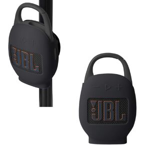 Hermitshell Silicone Carrying Case Replacement for JBL Clip 5 Portable Bluetooth Speaker (Black)